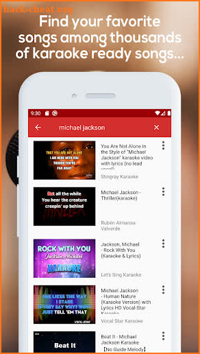 Parraoke - Karaoke App screenshot