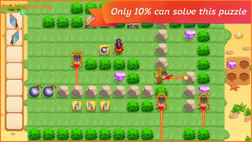 Parrot Journey: Treasure Hunt, Beam & Maze Puzzle screenshot