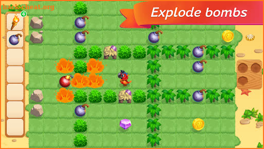 Parrot Journey: Treasure Hunt, Beam & Maze Puzzle screenshot