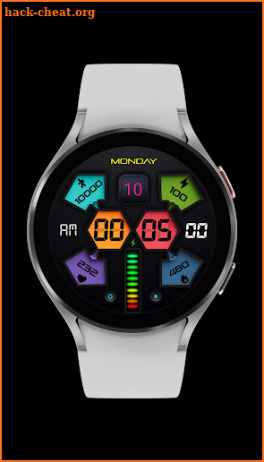 Pars Lidia Digital Watch Face screenshot