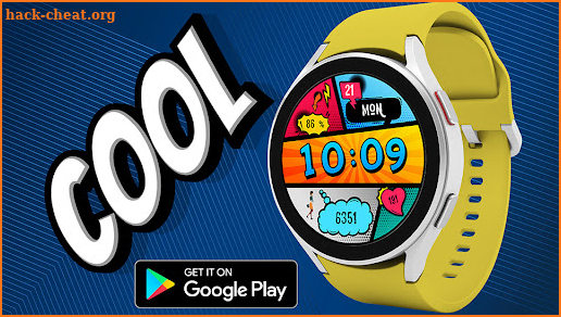 Pars Pop Art Watch Face screenshot