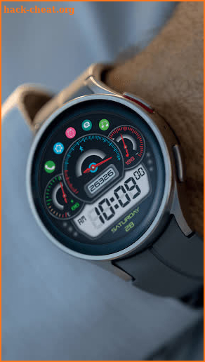 Pars Tuana Digital Watch Face screenshot