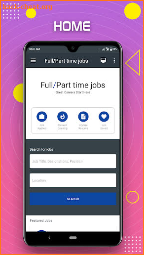 Part Time Jobs, Online / Work From Home Job Search screenshot