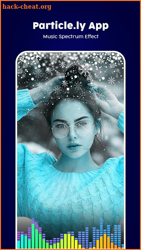 Particle.ly App : Spectrum Feel the Music Maker screenshot