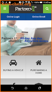 Partners 1st FCU Mobile screenshot