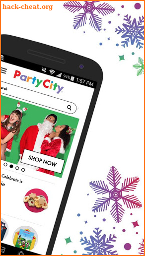 Party City screenshot