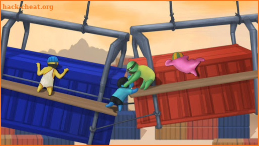 Party Human Gang : Fall Flat Beast .io screenshot