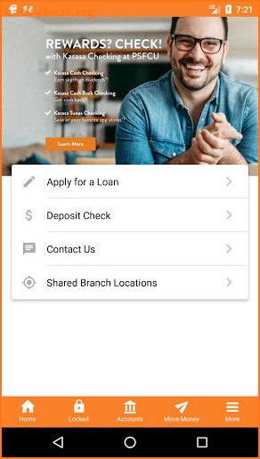 Pasadena Service FCU screenshot