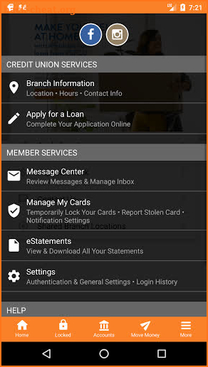 Pasadena Service FCU screenshot