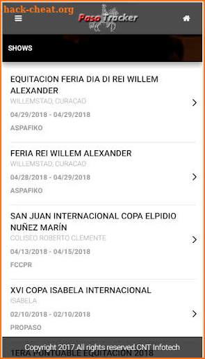 PasoTracker screenshot