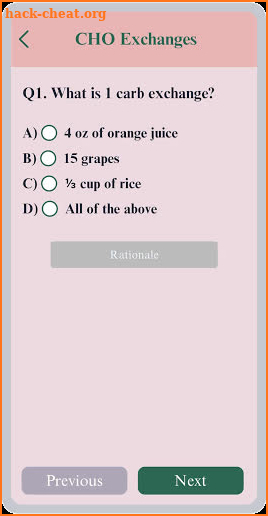 Pass The Dietitian Exam screenshot