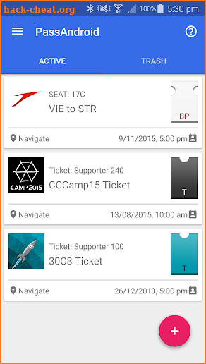 PassAndroid Passbook viewer screenshot