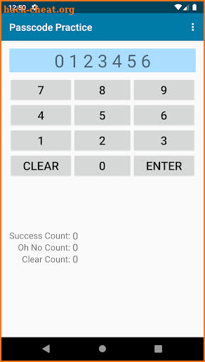 Passcode Practice screenshot