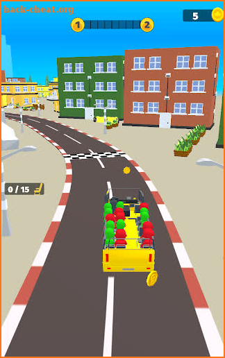 Passenger pickup screenshot