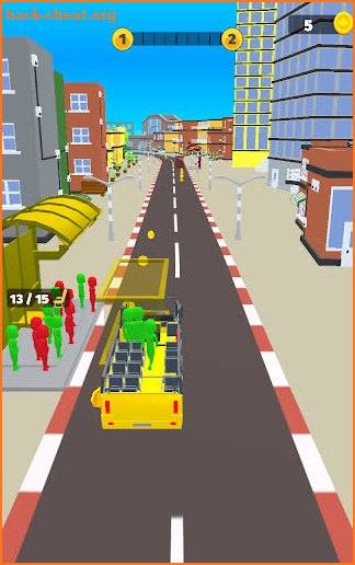 Passenger pickup screenshot