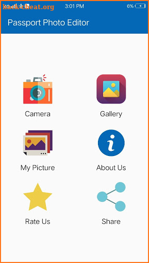 Passport Size Photo Editor -Passport photo creator screenshot
