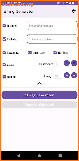 Password Generator screenshot