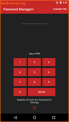 Password Manager+: Cloud Backup & Fingerprint screenshot