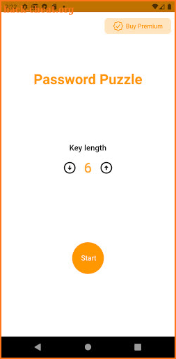 Password Puzzle screenshot