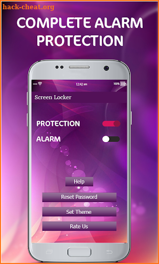 Password Secure Safe Lock with Alarm- Anti theft screenshot