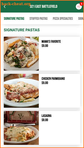 Pasta Xpress screenshot