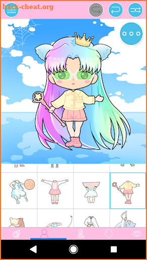 Pastel Chibi Maker: Make Your Own Pastel Chibi screenshot