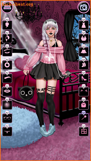 Pastel Goth Fashion - Make Up & Dress Up screenshot