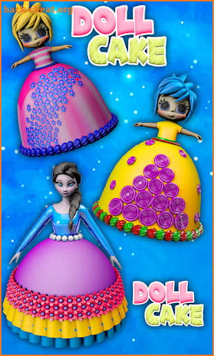 Pastry Chef Attempts To Make Gourmet Doll Cake 3D! screenshot