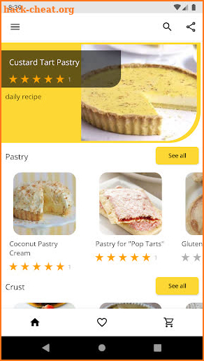 Pastry Recipes screenshot