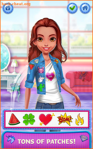 Patch It Girl! - Design DIY Patches & Clothes screenshot