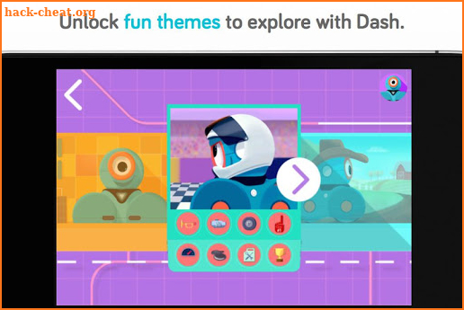 Path for Dash robot screenshot