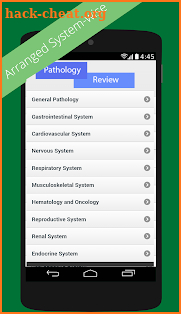 Pathology Review Quiz screenshot