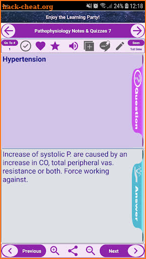 Pathophysiology Exam Prep: study notes and quizzes screenshot