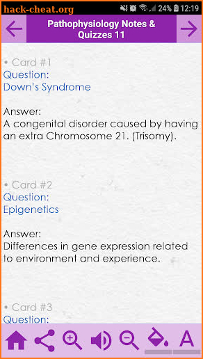 Pathophysiology Exam Prep: study notes and quizzes screenshot