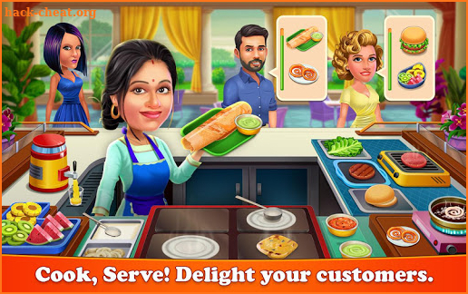 Patiala Babes : Cooking Cafe - Restaurant Game screenshot