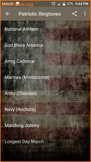 Patriotic American Ringtones screenshot