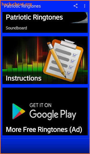 Patriotic Ringtones Free screenshot
