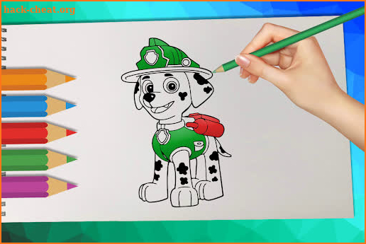 Patrol Coloring Paw Puppy screenshot