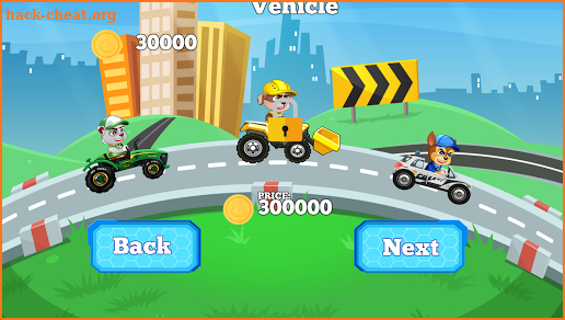 Patrulla de cachorros: hill climb adventure screenshot