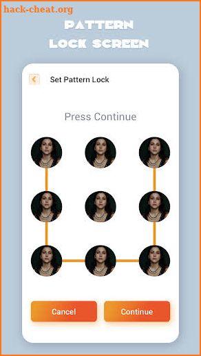 Pattern Lock Screen screenshot