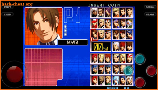 pause king of foghter 2002 kof 2002 screenshot