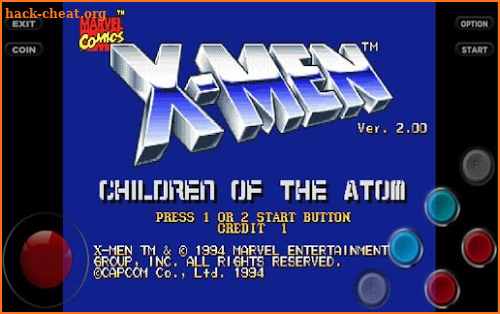 pause X Men Children of the Atom screenshot