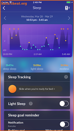 Pavlok Shock Clock screenshot