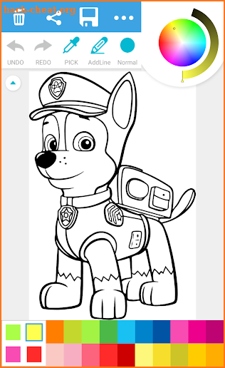 Paw Coloring Book screenshot