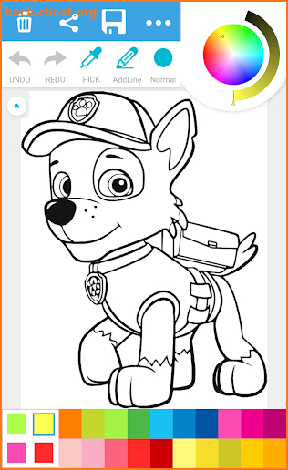 Paw Coloring Book screenshot