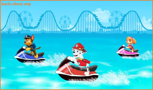 Paw Jetski Patrol Race screenshot