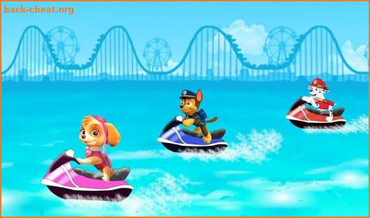 Paw Jetski Patrol Race screenshot