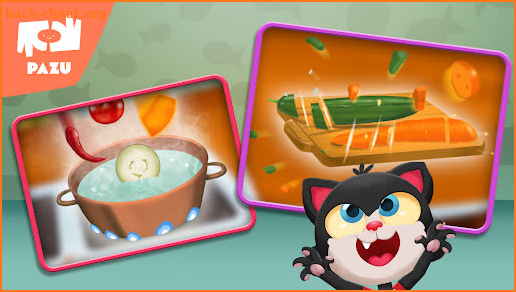 Paw Kitchen Kids Cooking Games screenshot