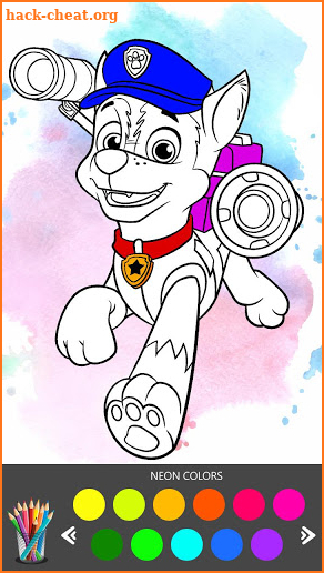 Paw Patrol Coloring Games screenshot