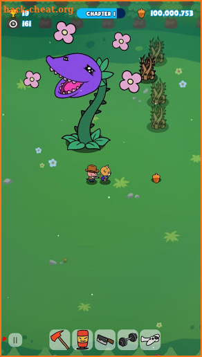 Paw Paw Rush - Comic Snake Aciton RPG screenshot